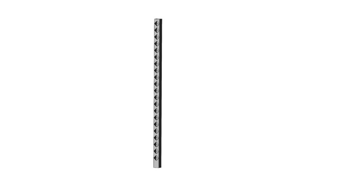 Slutstolpe Broken Galvad 1770 mm Steel Design